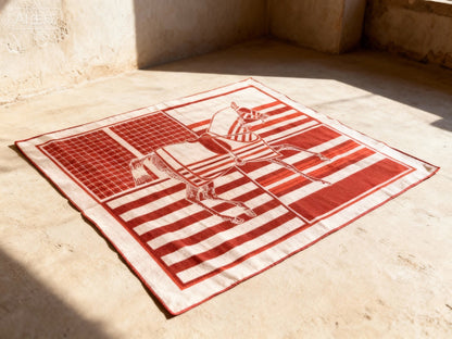 Equestrian Heritage Wool Blanket