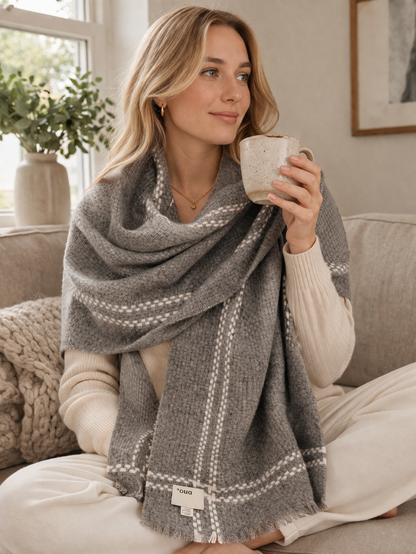 Classic Waffle Cashmere Wrap Collection